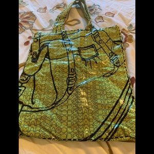 Marc by Marc Jacobs green tote